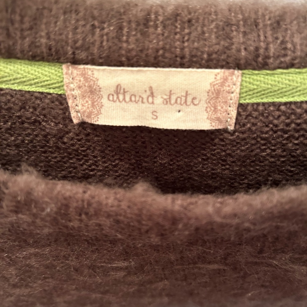 Altar’d State Mohair Sweater Size Small - Picture 2 of 6